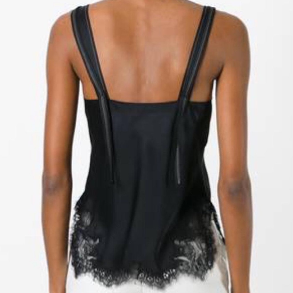 SOLD Helmut Lang Silk Lace Tank Top - Picture 7 of 8